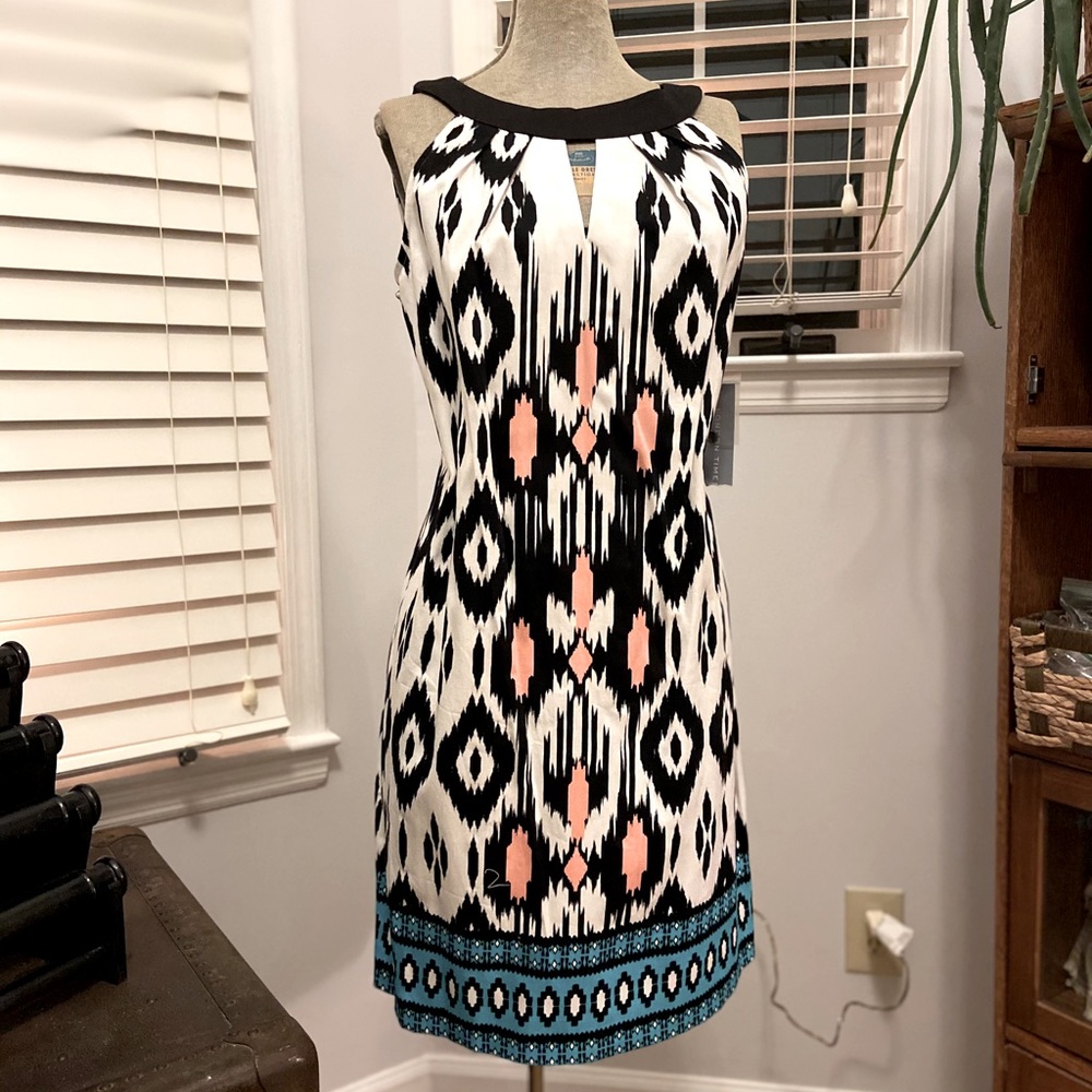 NWT Lovely London Times Sleeveless Sheath Dress 10